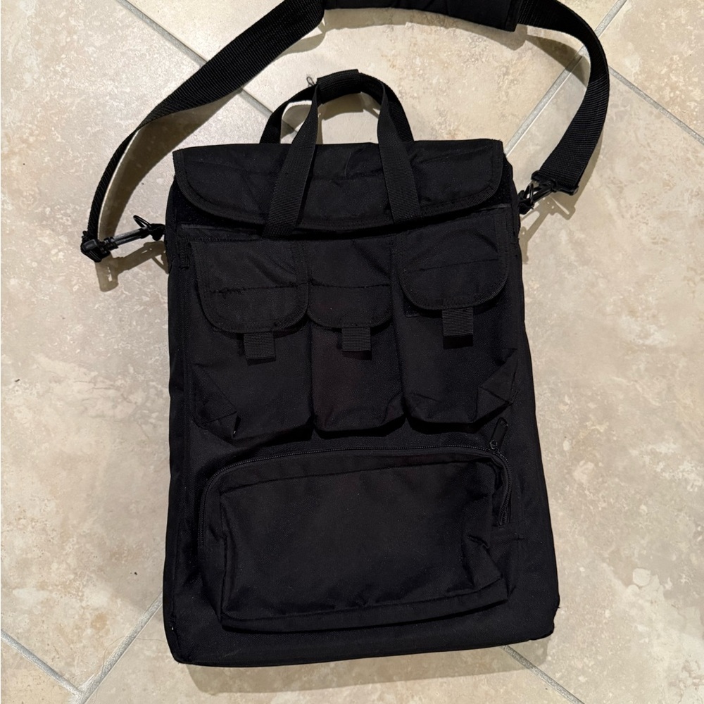 Black Men's Bag lop top shoulder case